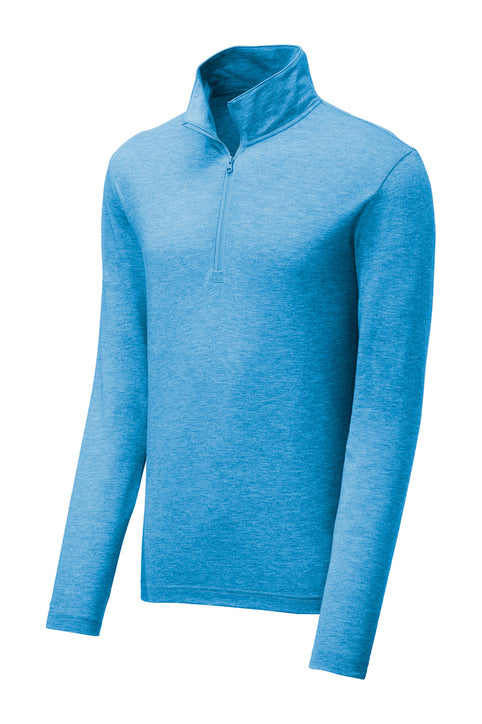 Sport-Tek  ®  PosiCharge  ®  Tri-Blend Wicking 1/4-Zip Pullover. ST407